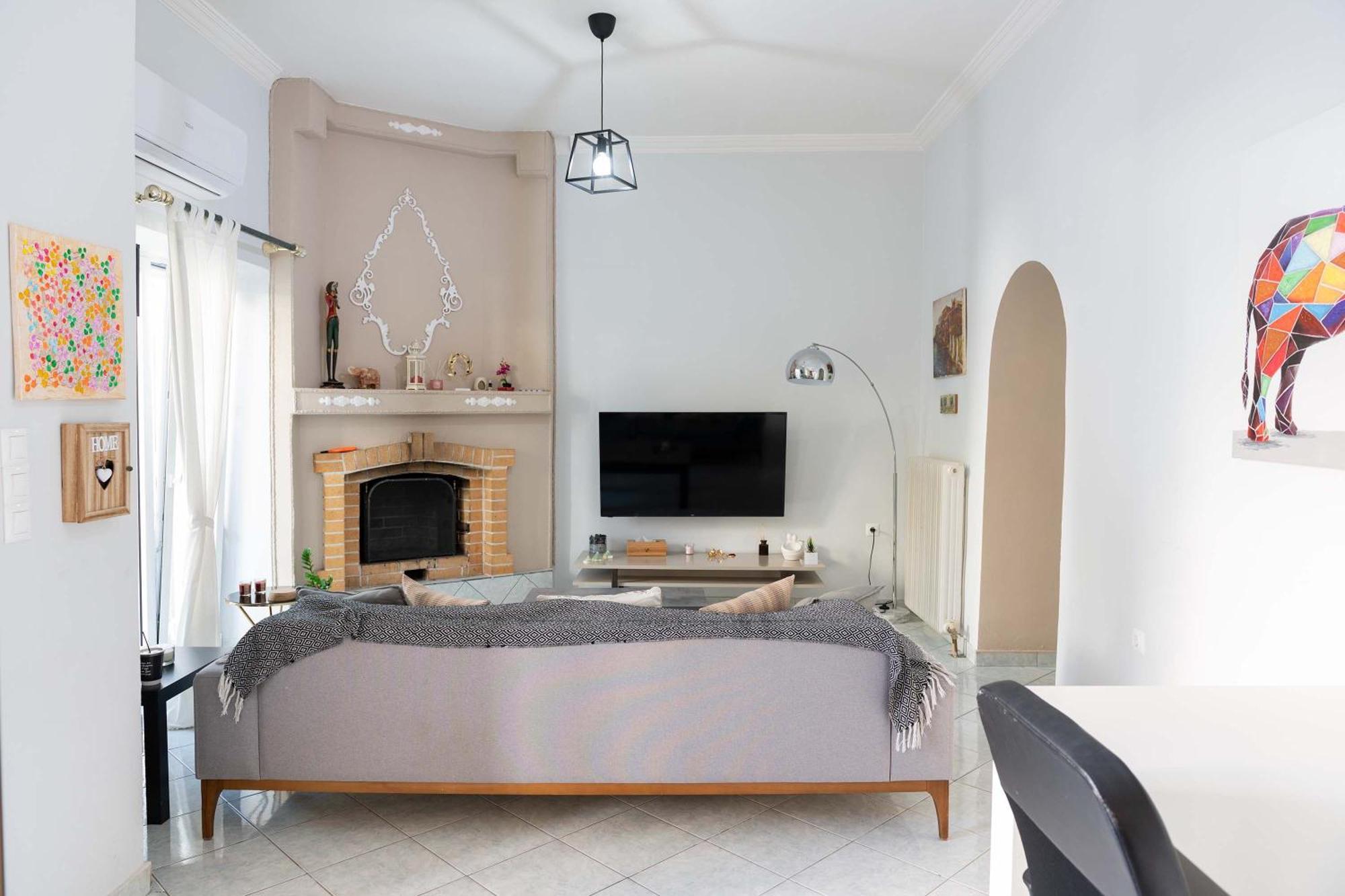 Private Spacious Apartment 아테네 외부 사진